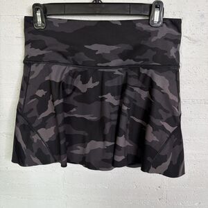 Athleta Ace Printed Camo Tennis Skort 13.5" S Pickleball Workout